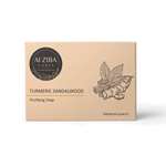 Alziba Cares Turmeric Sandalwood Skin Purifying Bathing Soap Bar With Aloe Vera (Pack of 4)